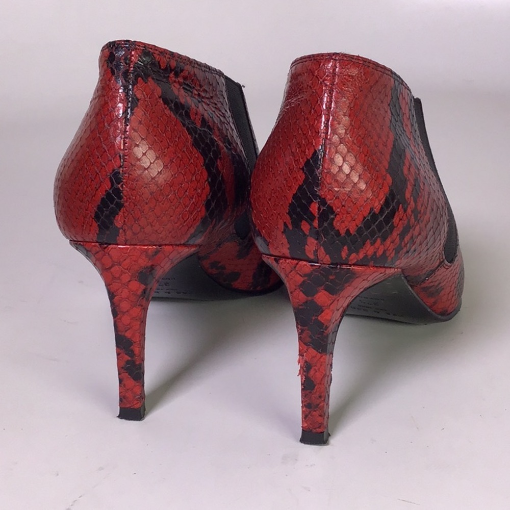 Rag & Bone Beha Snake Embossed Red - Picture 7 of 15